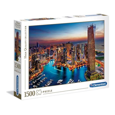 Puzzle Clementoni 1500 pezzi. Dubai Marina