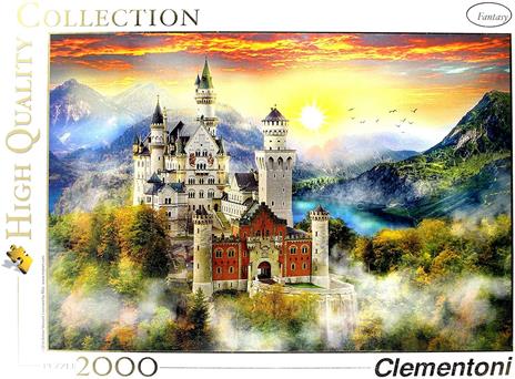 Puzzle Clementoni 2000 pezzi. Neuschwanstein - 4