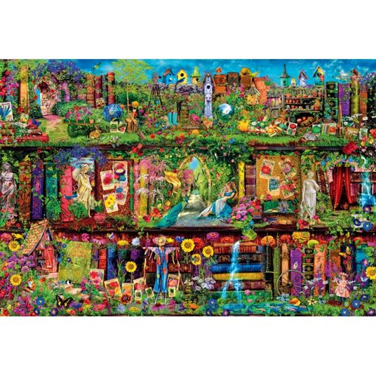 Puzzle Clementoni 2000 pezzi. The Garden Shelf - 2