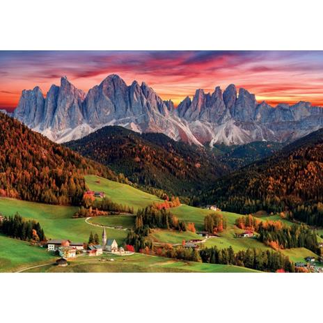 Puzzle Val di Funes 2000 Pezzi High Quality Collection - 3