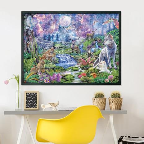 Puzzle Clementoni 3000 pezzi. Moonlit Wild - 4