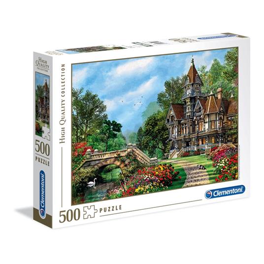 Puzzle Clementoni 500 pezzi. Old Waterway Cottage - 2
