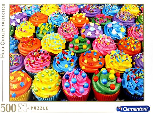 Puzzle 500 Pz. High Quality Collection. Colorful Cupcakes - 3
