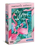 Puzzle 500 Pz. Fantastic Animals. Flamingo