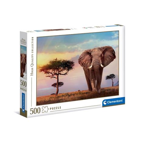 Puzzle Clementoni 500 pezzi. African Sunset
