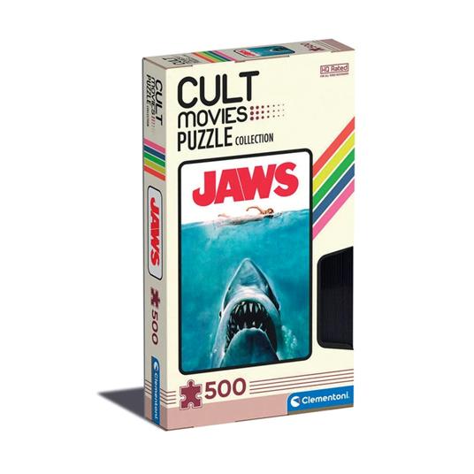 Puzzle 500 pezzi Jaws - Lo Squalo Cult Movies - Clementoni - Cult Movies -  Puzzle da 300 a 1000 pezzi - Giocattoli | IBS