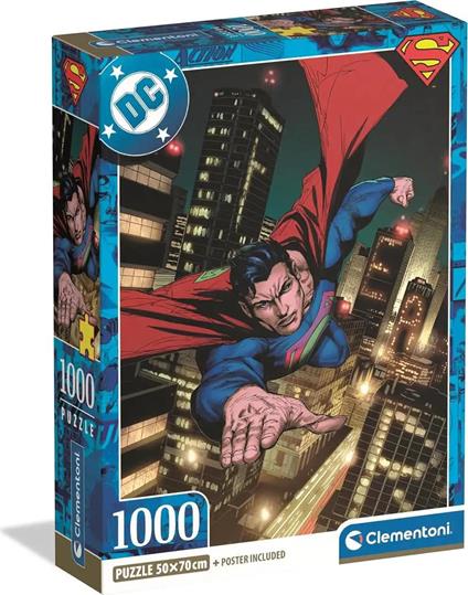 Puzzle 1000 Pezzi Superman Compact 2