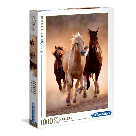 Puzzle Running horses 1001 Pezzi High Quality Collection - 2