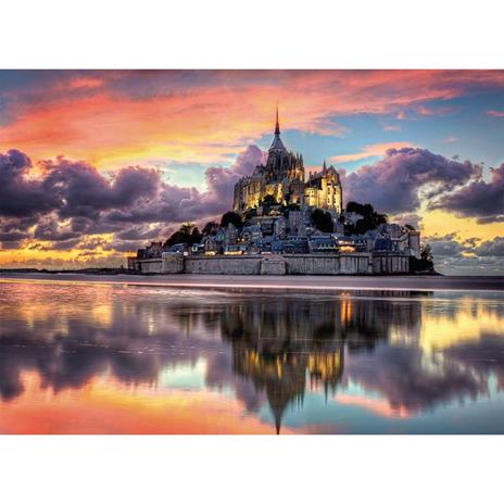 Le magnifique Mont Saint-Michel 1000 pezzi High Quality Collection - 3