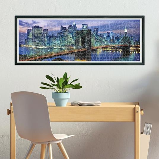 Puzzle Clementoni 1000 pezzi. New York Brooklyn Bridge - 4