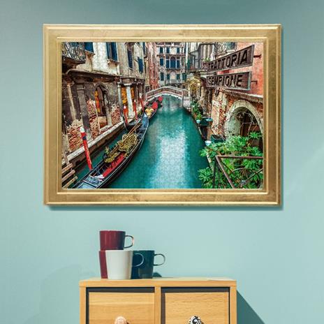 Puzzle Venice Canal 1023 Pezzi High Quality Collection - 5
