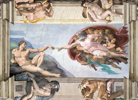 Michelangelo Creazione dell'uomo 1000 pezzi Museum Collection - 2