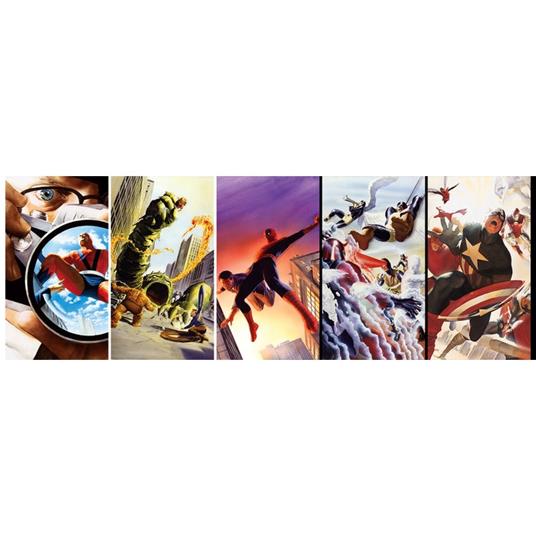 Marvel 80th Anniversary 1000 pezzi Panorama Puzzle - 2