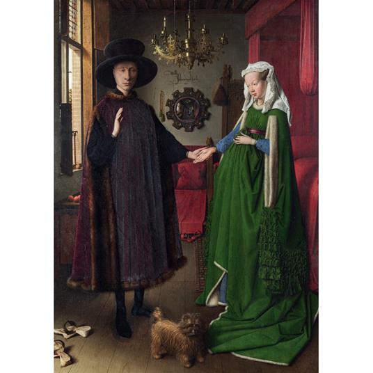 Puzzle Van Eyck: The Arnolfini Portrait Museum 1000 Pezzi - 2