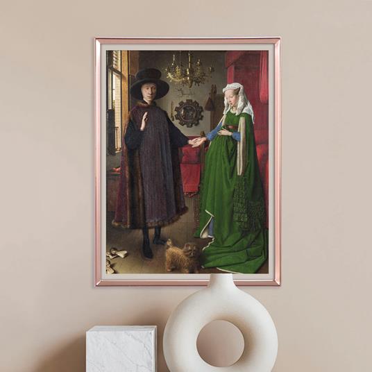 Puzzle Van Eyck: The Arnolfini Portrait Museum 1000 Pezzi - 4