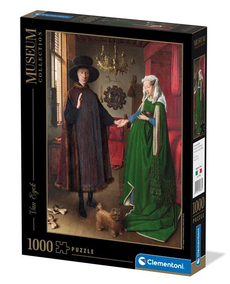 Puzzle Van Eyck: The Arnolfini Portrait Museum 1000 Pezzi - 6