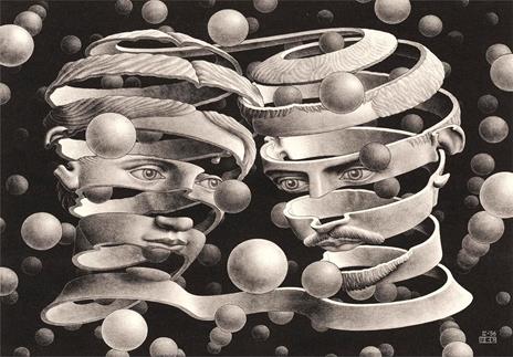 Escher: Bond of Union Modern Art Puzzle 1000 pezzi - 2