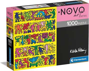 Giocattolo Keith Haring Modern Art Puzzle 1000 pezzi Clementoni