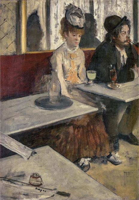 Musée d'Orsay 1000 pezzi Adult Puzzle Degas: Dans un Café - 2