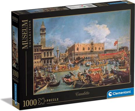 Puzzle 1000 Pz Museum Canaletto, The Return Of The Bucentaur At The Molo On Ascension Day