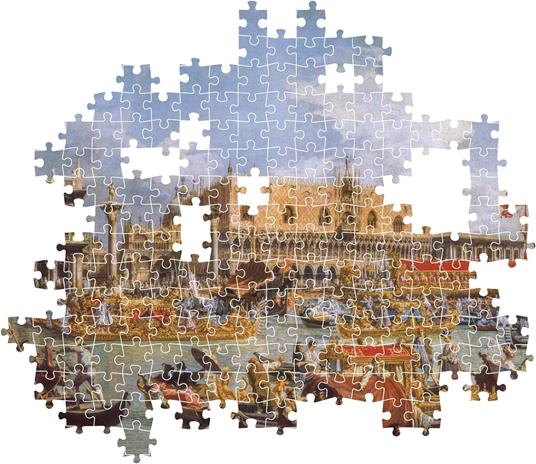 Puzzle 1000 Pz Museum Canaletto, The Return Of The Bucentaur At The Molo On Ascension Day - 5