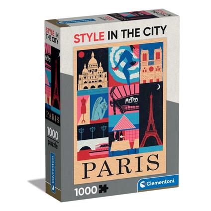 Puzzle Style In The City - Paris - 1000 pezzi