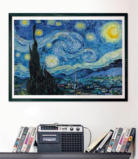 Clementoni - Puzzle Van Gogh 1000 Pezzi Arte, per Adulti e Ragazzi, Museum Collection, Tema Notte Stellata, Idea Regalo - 6