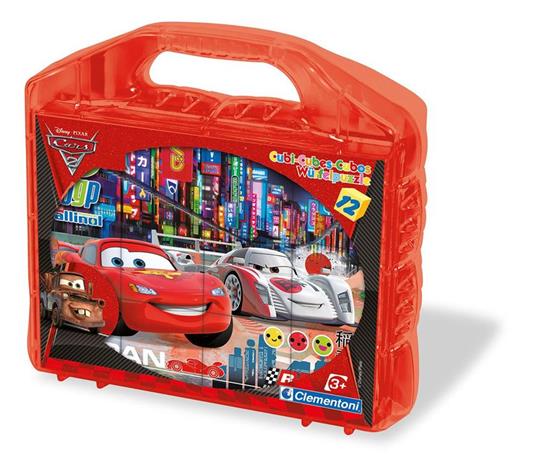 Puzzle Cubi 12 pezzi Cars 2. Clementoni (41160) - 2