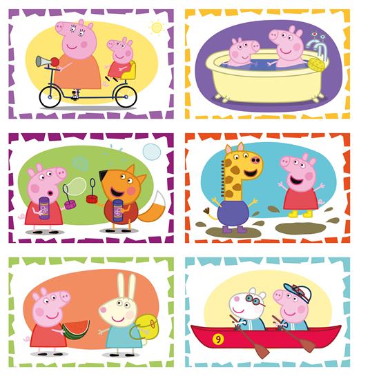 Cubo 6 pezzi Peppa Pig - 2