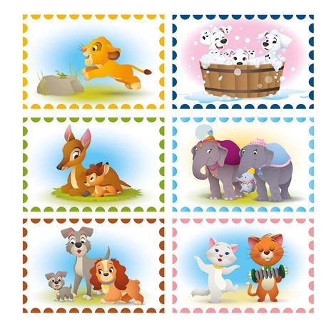 Cubo 6 pezzi Disney Animals - 2