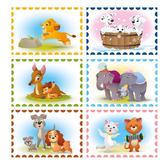 Cubo 6 pezzi Disney Animals - 2