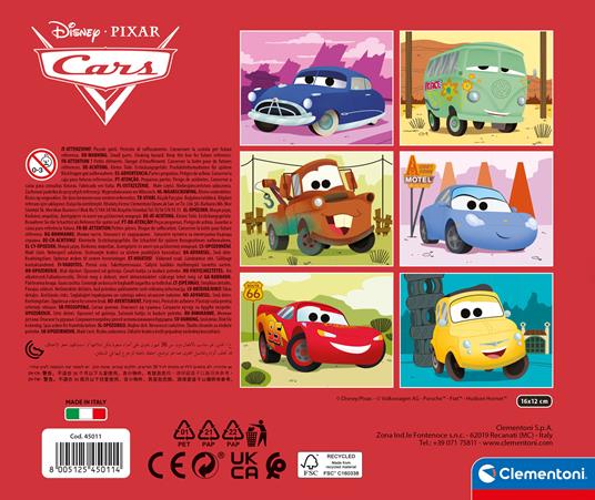 Cubo 12 pezzi Cars - 3