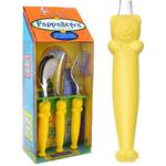 Set 3 Posate per Bambini Pappallegra Giallo