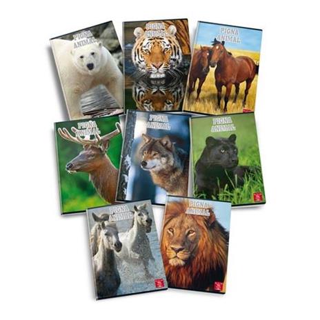 Pigna Animal quaderno per scrivere 40 fogli Multicolore A4