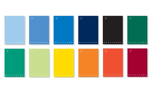 Pigna Monocromo quaderno per scrivere 40 fogli Multicolore A5