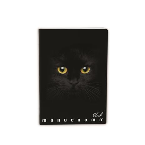Quaderno Maxi Monocromo Black, a righe, 38Ff/Sh - 21 x 29,7 cm - 5