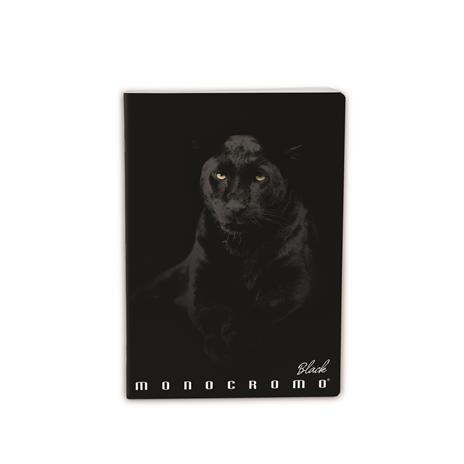 Quaderno Maxi Monocromo Black, a righe, 38Ff/Sh - 21 x 29,7 cm - 8