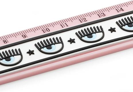 Set Righello + Temperino + Matita, Chiara Ferragni x Pigna - 6
