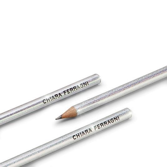 Blister matite Chiara Ferragni - 0,7 x 18 cm - 2