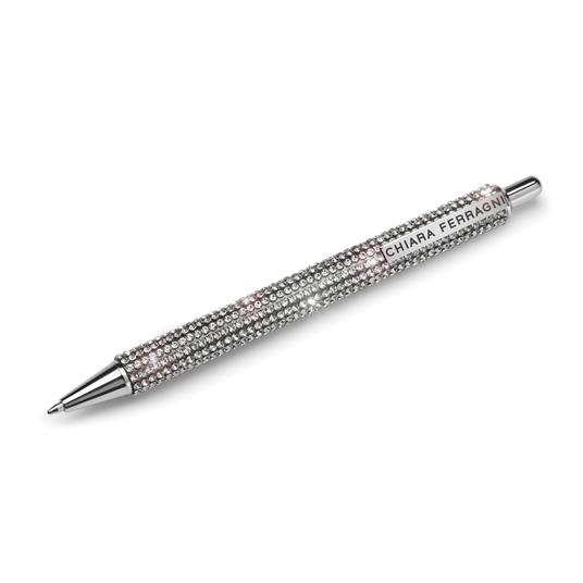 Penna Glitterata Con Strass Retrattile – Design Elegante, Punta Liscia, Impugnatura Ergonomica Per Scrivere, Disegnare O Fare Diario