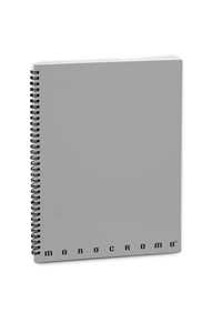 Cartoleria Quaderno Maxi Skip Monocromo Plus, a righe, 70Ff/Sh con Microperforazione e 4 Fori - 22 x 29,7 cm Monocromo