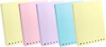 Quaderno A5 Monocromo Skip Ppl Pastel - Fsc con Fori - 5M, a quadretti 5mm