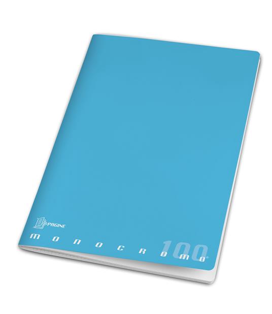 Confezione da 5 quaderni, Maxi Quaderno Monocromo Alta Fogliazione 25 Ff/Sh, 4M, a quadretti 4mm - 2