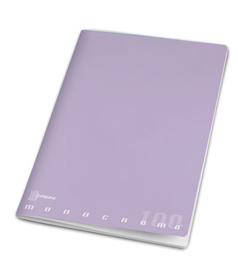 Confezione 5 quaderni Maxi Monocromo alta fogliazione 50Ff/Sh quadretti 5 Mm. Margine - 4