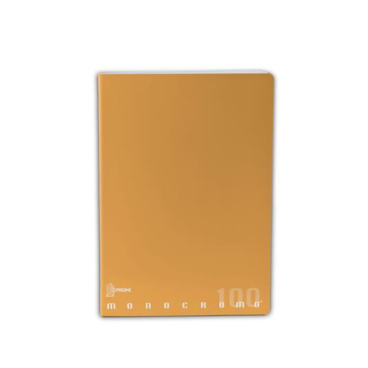Confezione da 5 quaderni, Maxi Quaderno Monocromo Pastel Alta Fogliazione 25 Ff/Sh, Q, a quadretti con margine - 5