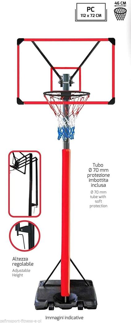 Piantana basket pro. Sport One 703200066