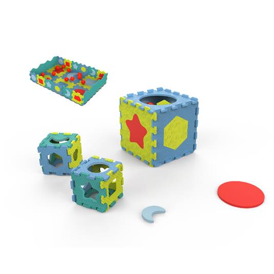 Cubo forme estraibili con 20 palline. Sport One 705000041