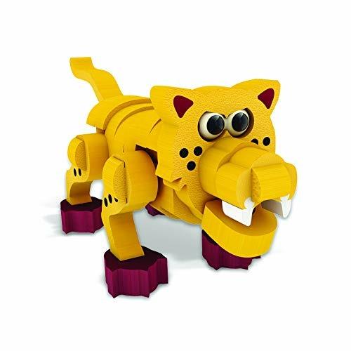 Mad Mat Zoo Series: Leopardo Kit Piccolo. Puzzle 3D