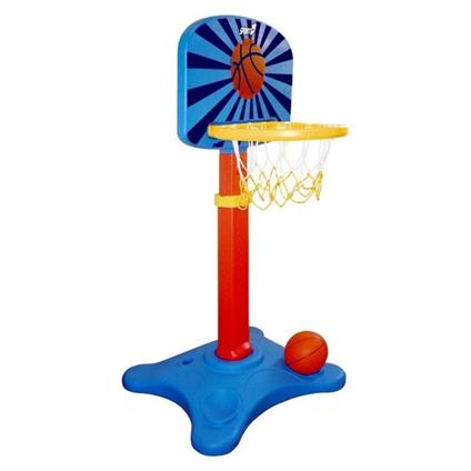 Piantana Basket Altezza Regolabile Con Palla E Pompa Incluse Rookie Sport One Mandelli 703200106