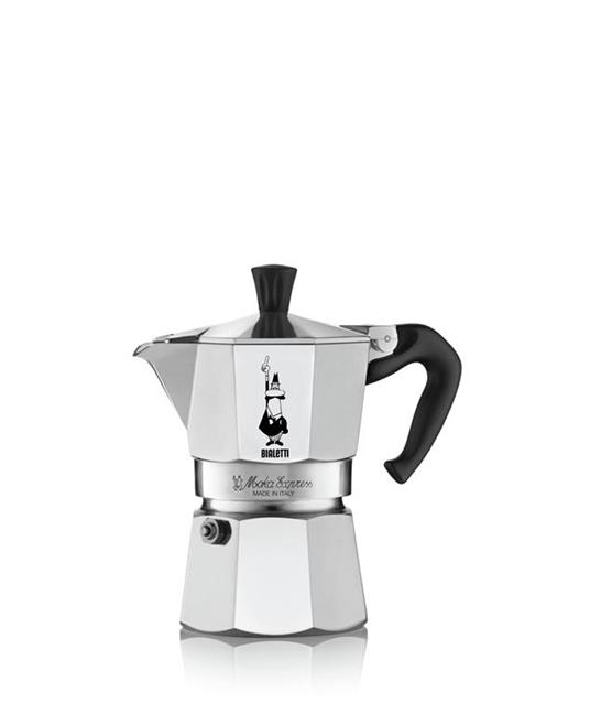 Bialetti moka express, caffettiera 3 tazze in alluminio - 2